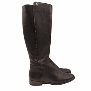 Louise et Cie Riding Boots Tall Knee High Lo-Zaya Pebble Leather Size 6.5